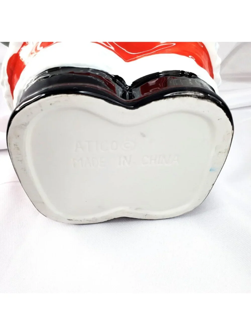 Royal Seasons Ceramic Santa Cookie Jar Hand-Painted 11